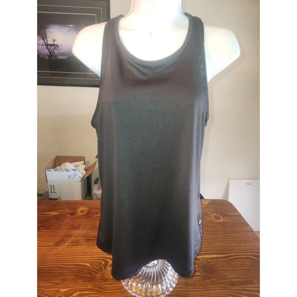 Old Navy Active Women's Black Racerback Tank Top Workout Athletic Shirt Size M